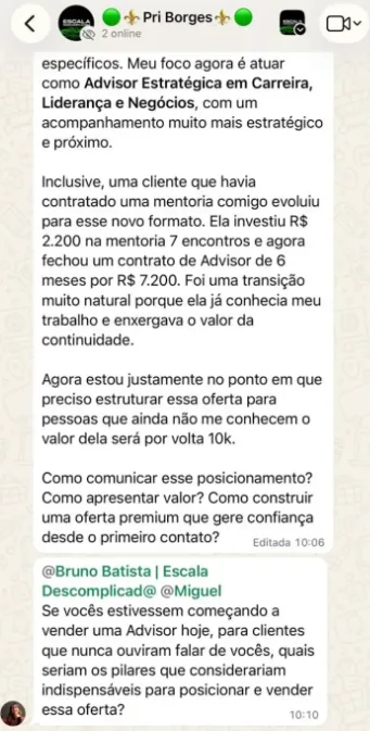Depoimento de cliente 4